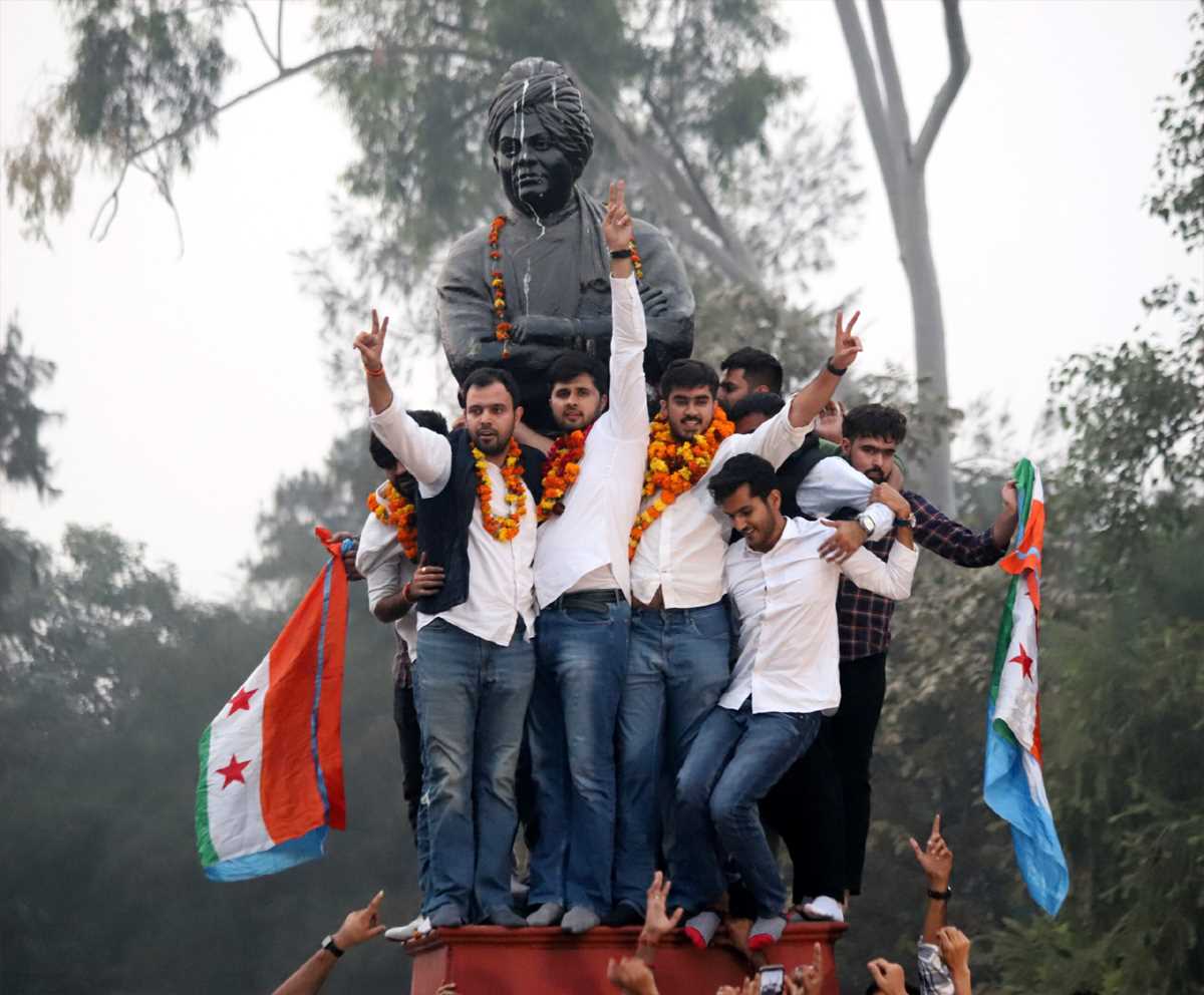 करीब एक दशक बाद डूसू चुनाव में एनएसयूआई की जीत, कांग्रेस ने कहा बदलाव की शुरुआत